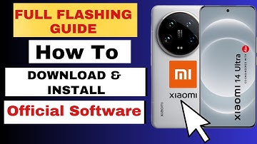 How to Flash Official Software on XIAOMI SMARTPHONES - Update Method & Fast Boot Method