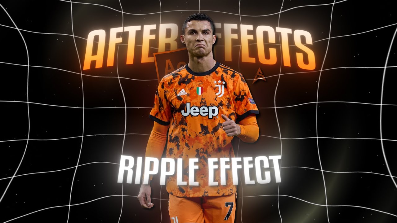 Foot Making Ripple HOW TO MAKE : Ripple Effect on After Effects w/o any keyframes - YouTube