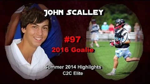 John Scalley 2016 Summer Lacrosse Highlights
