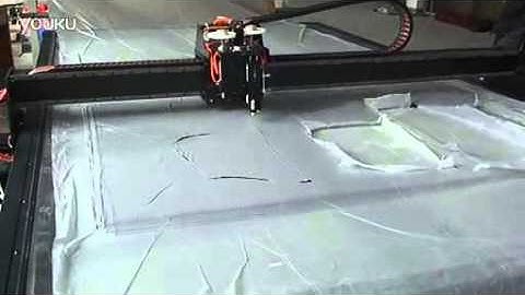 IECHO multilayer fabric cutting