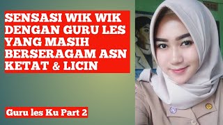 [cerita fantasi] FANTASI HIJAB GURU LES, WIK WIK MASIH BERSERAGAM ASN..JOOOOSSSS