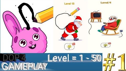 DOP 4: Draw One Part - Gameplay Walkthrough - Levels 1 - 50 (Part 1) || @R.SGamingofficial9