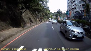 DOD Dashcam LS500W Day Street Video Rear Cam