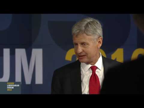 Gary Johnson Talks About Black Lives Matter at Fusion's Presidential Forum