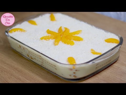 [ESPECIAL DIA DOS PAIS] PAVE DE PÊSSEGO | RECEITAS DA CRIS