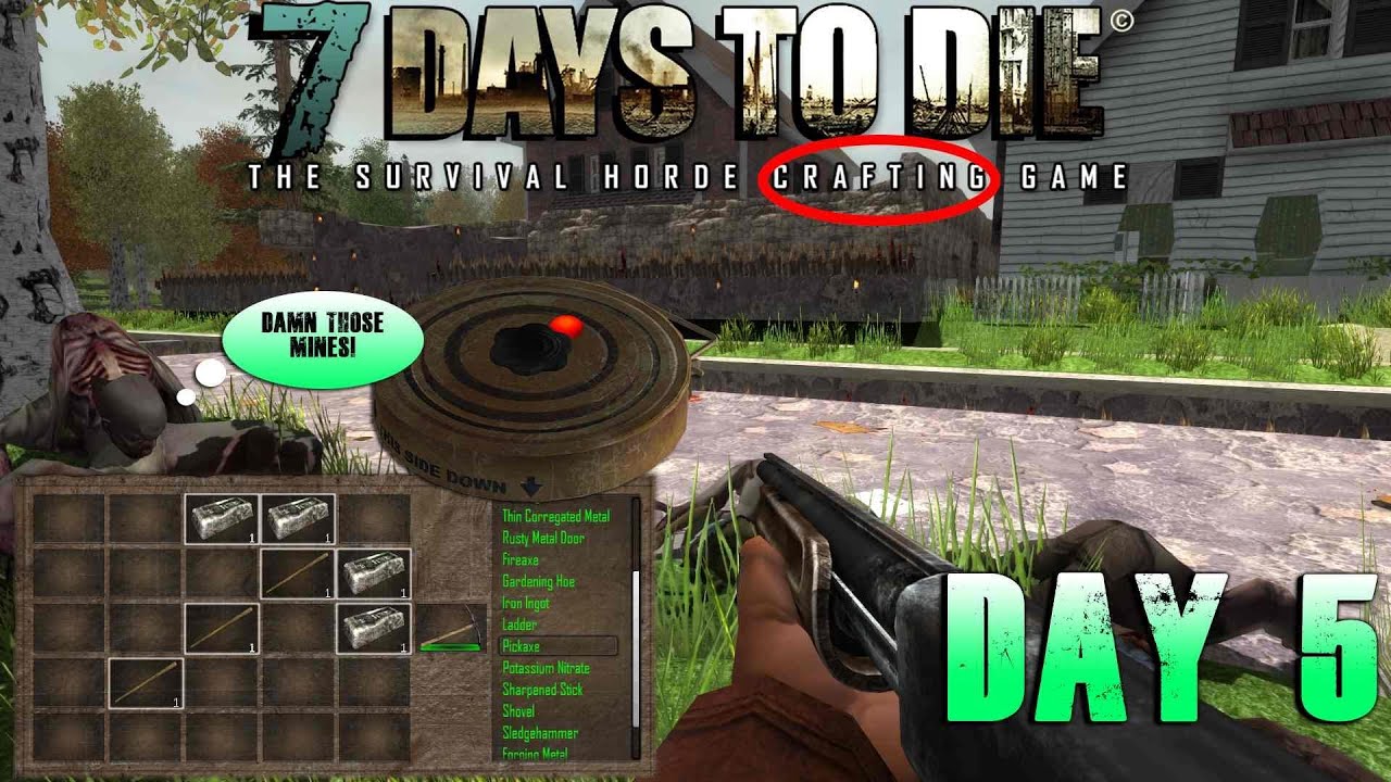 7 Days to Die - The Survival Crafting Game - Episode 5 - Effektives