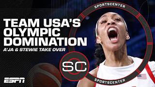 Team USA DOMINATED 🇺🇸 'A'ja & Stewie are THE BEST IN THE WORLD' - Rebecca Lobo | SportsCenter