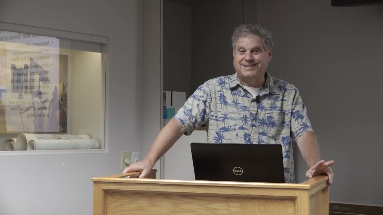 Dr. Jeffrey Hudon, Biblical Archaeology, Session 1, Introduction, History of the Discipline, Part 1