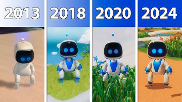 Astro Bot PS5 | Graphics Evolution | 2013 - 2024