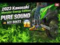 2023 Kawasaki Monster Energy Edition PURE SOUND - 4k MX BIKES