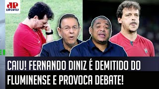 Thumbnail for "O FERNANDO DINIZ foi DEMITIDO! E EU VOU FALAR: agora É CAPAZ de ele..." Fluminense GERA DEBATE!