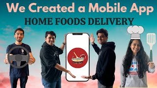 We Created a Mobile App! | Flutter Mobile App | Home Foods Delivery | Software Engineering Project screenshot 2