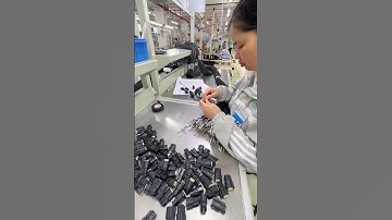 The process of assembling connectors in wire harnesses