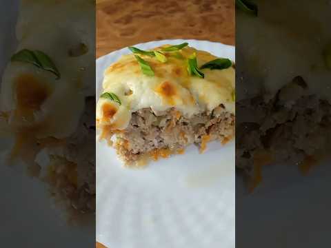 РЕКОМЕНДУЮ! СОЧНАЯ, НЕЖНАЯ МЯСНАЯ #запеканка #скапустой