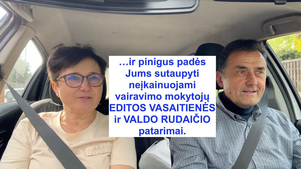 Vietos, kur Regitrai atiduodame pinigus. 1dalis