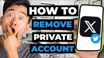 How To Remove Private Account Lock Symbol From X (Twitter) Account
