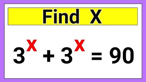 Nice Exponent Math Simplification |Find the value of X |Olympiad Math |Nitesh Eduworks