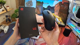 Testando o Mouse novo da Zowie U2 - Uma pena ser muito caro no Brasil