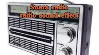 Suara Radio Zaman Dulu | Radio Sound Effect