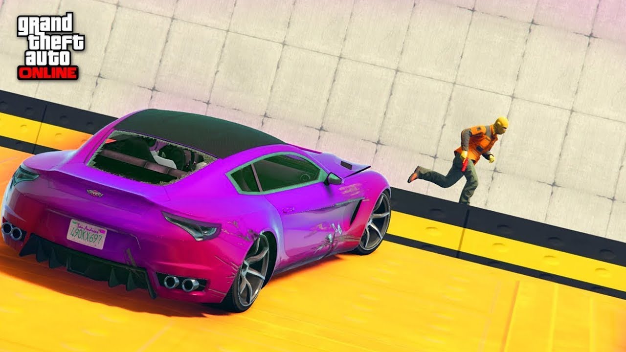 RUNNER VS CAR GTA 5 YouTube