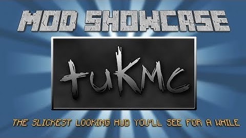 Mod Showcase: TukMC [1.5.2] - THE SLICKEST LOOKING HUD YOU