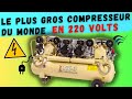 Gros compresseur en 220 volt monophas 