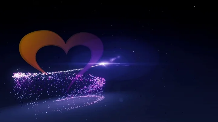 magic dust  heart , happy valentine's day - romantic animation (  love , motion graphic ) - DayDayNews