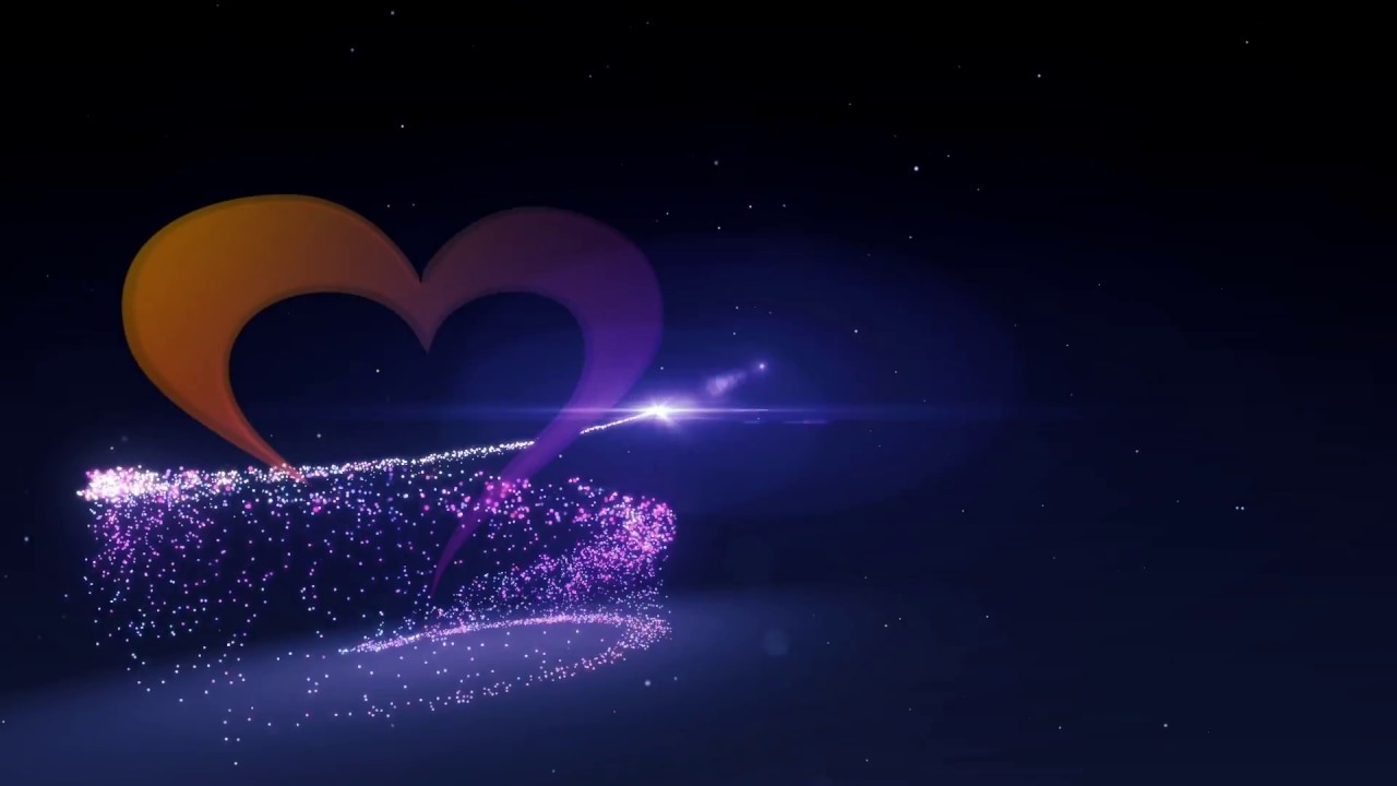 magic dust heart , happy valentine's day - romantic animation ( love ,  motion graphic ) - YouTube