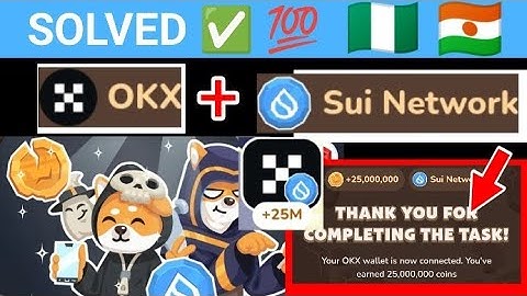 Memefi OKX SUI Wallet Connect Error Solved 🤩 Step By Step Guide