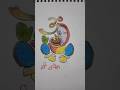 Ganesh ji drawing #drawing #shorts