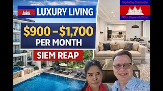 Luxury Apartments for Rent in Siem Reap Cambodia 🇰🇭 | $900–$1,700 Modern Living