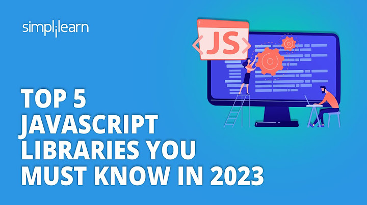 Top javascript libraries & tech to learn in 2023