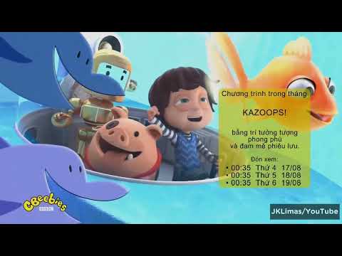 CBeebies Asia (Vietnamese feed) continuity [August 16, 2022]