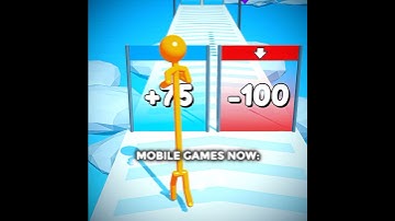Mobile games now vs then ☠️ | Pt 5 #mobilegame #shorts
