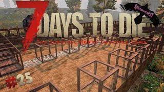 STARTING OUR NEW BASE! | 7 Days To Die Ravenhearst | Multiplayer | #25