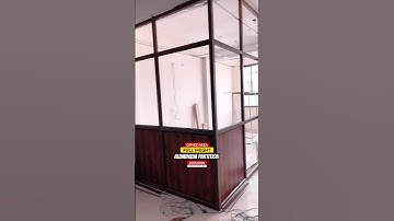 Best Office Partition In Aluminium Sections, Budget Office Partition, Perfect  #office #design