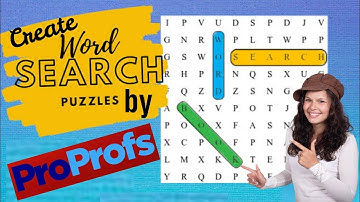Create And Search Words In ProProfs | Types of Insurance Puzzle in Proprofs