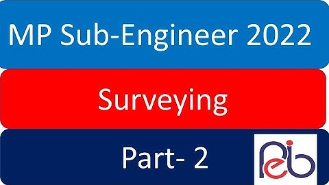 SUB-ENGINEER CRASH COURSE 2022|| surveying ||  #subengineer #mp #mppeb #agni247 #subengineer2022