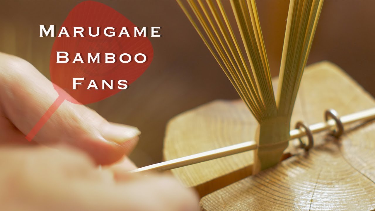 Crafting Traditional Bamboo Fans