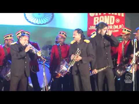 MILE SUR MERA TUMHARA INTERNATIONAL SHYAM BRASS  BAND JABALPUR M P 9827095800 9300095800