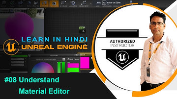 08 Learn Unreal Engine in Hindi - Material Editor