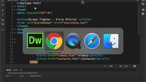 Añadiendo Estilos al Menú de Navegación con Dreamweaver CC 2018