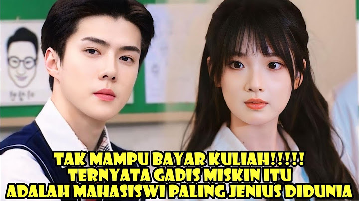 Tak Mampu Bayar Kuliah! Ternyata Gadis Miskin Itu Adalah Mahasiswa Paling JENIUS Didunia