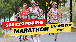 Marathon Eindhoven 2:23:00 poging | 3de 🇳🇱 20ste 🌎 | Raceverslag Emiel Berghout 2023