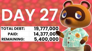 Paying Every Debt In Every Animal Crossing Game! (day 27)