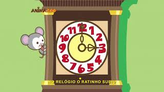 O Ratinho e as Horas (aprender a ver as horas no relógio) - Clipe Musical Educativo do ANIMAZOO