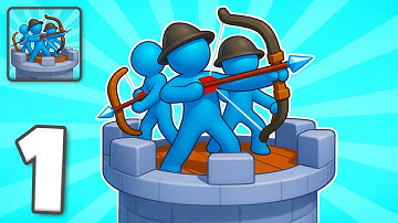 Archery Bastions Castle War - Gameplay Walkthrough Part 1