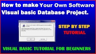 Visual Basic Tutorial | How to Make setup file for your software | Visual Basic Database Application screenshot 1