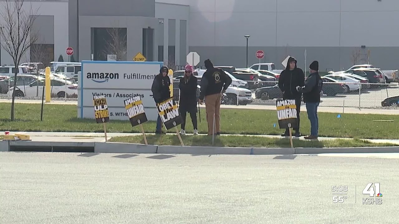Kansas City-area Teamsters Union members join nationwide strike against ...