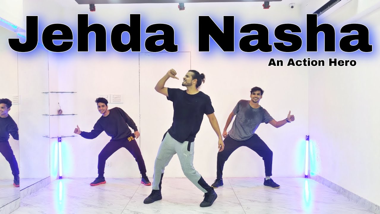 Jehda Nasha  An Action Hero  Fitness Dance   Zumba  Akshay Jain Choreography  jehdanasha